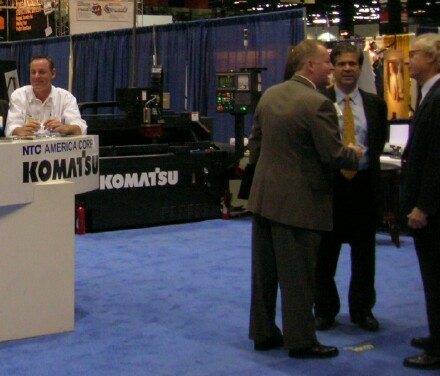 Komatsu TFP3051 at FabTech 2007