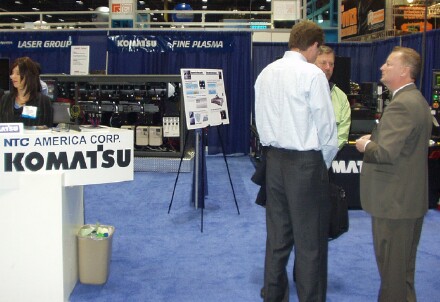 Komatsu TFP3051 at FabTech 2007