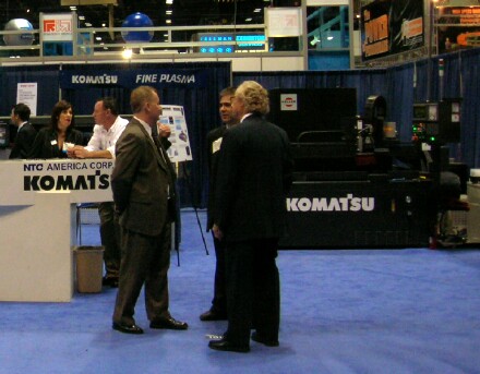 Komatsu TFP3051 at FabTech 2007