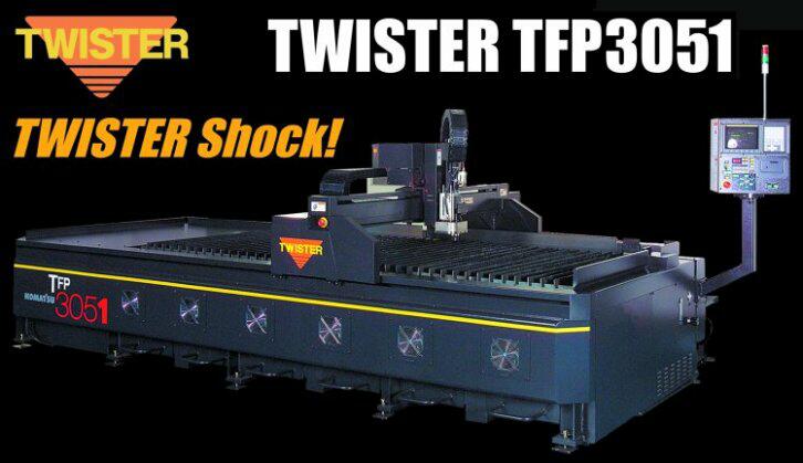 Twister TFP3051, 5 x 10, 30 kW Fine Plasma