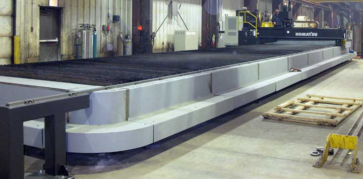 TFPV6084, 8 x 55 ft., 60 kW Fine Plasma